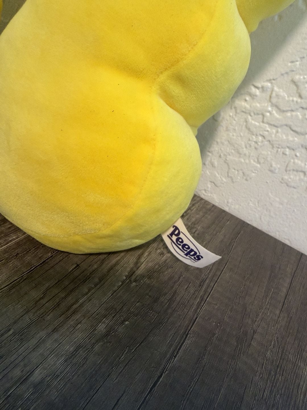 Peeps Yellow Bunny Plush Stuffed Animal Toy Lot of 2 2