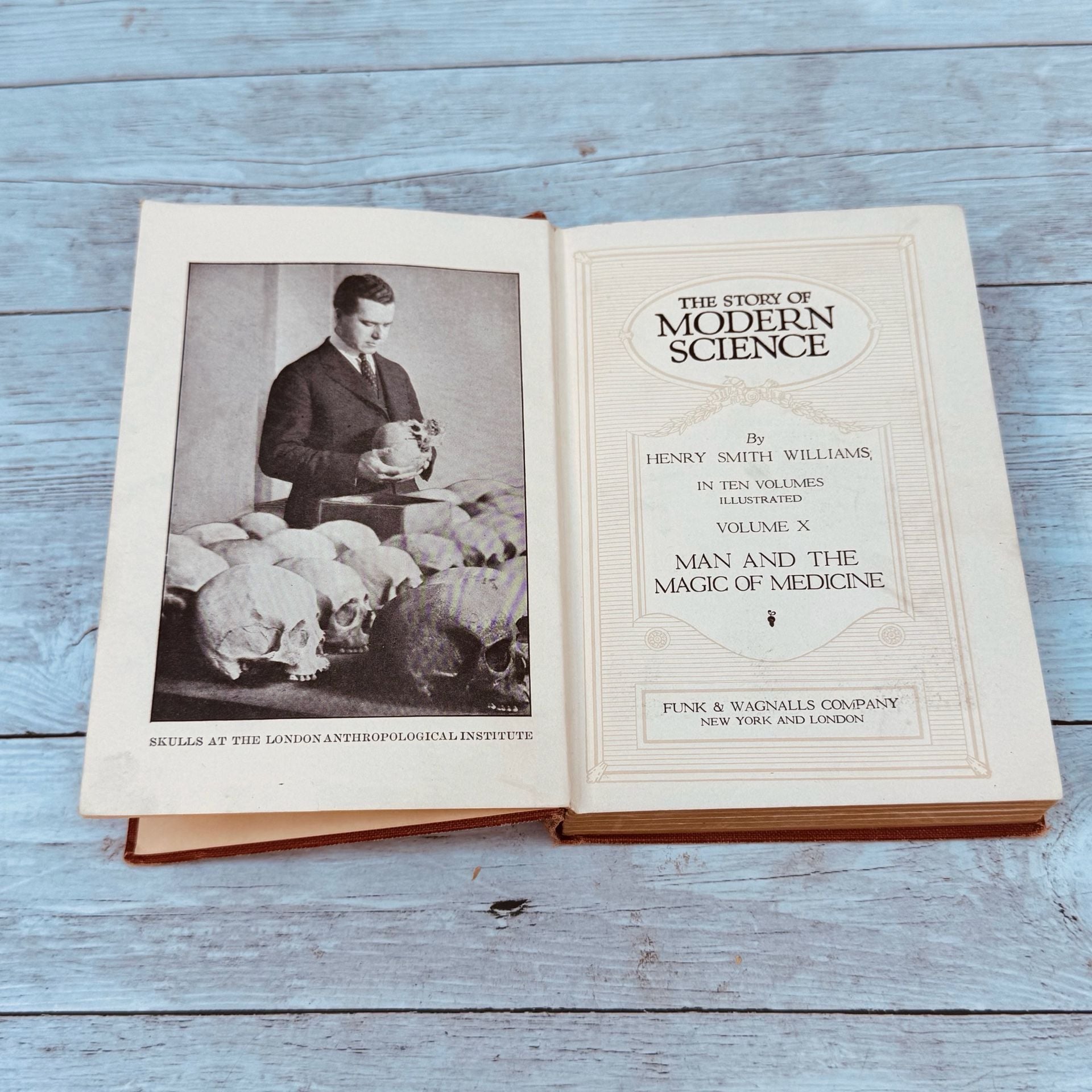 The Story of Modern Science Henry Smith Williams 7 Book Lot Vintage 9