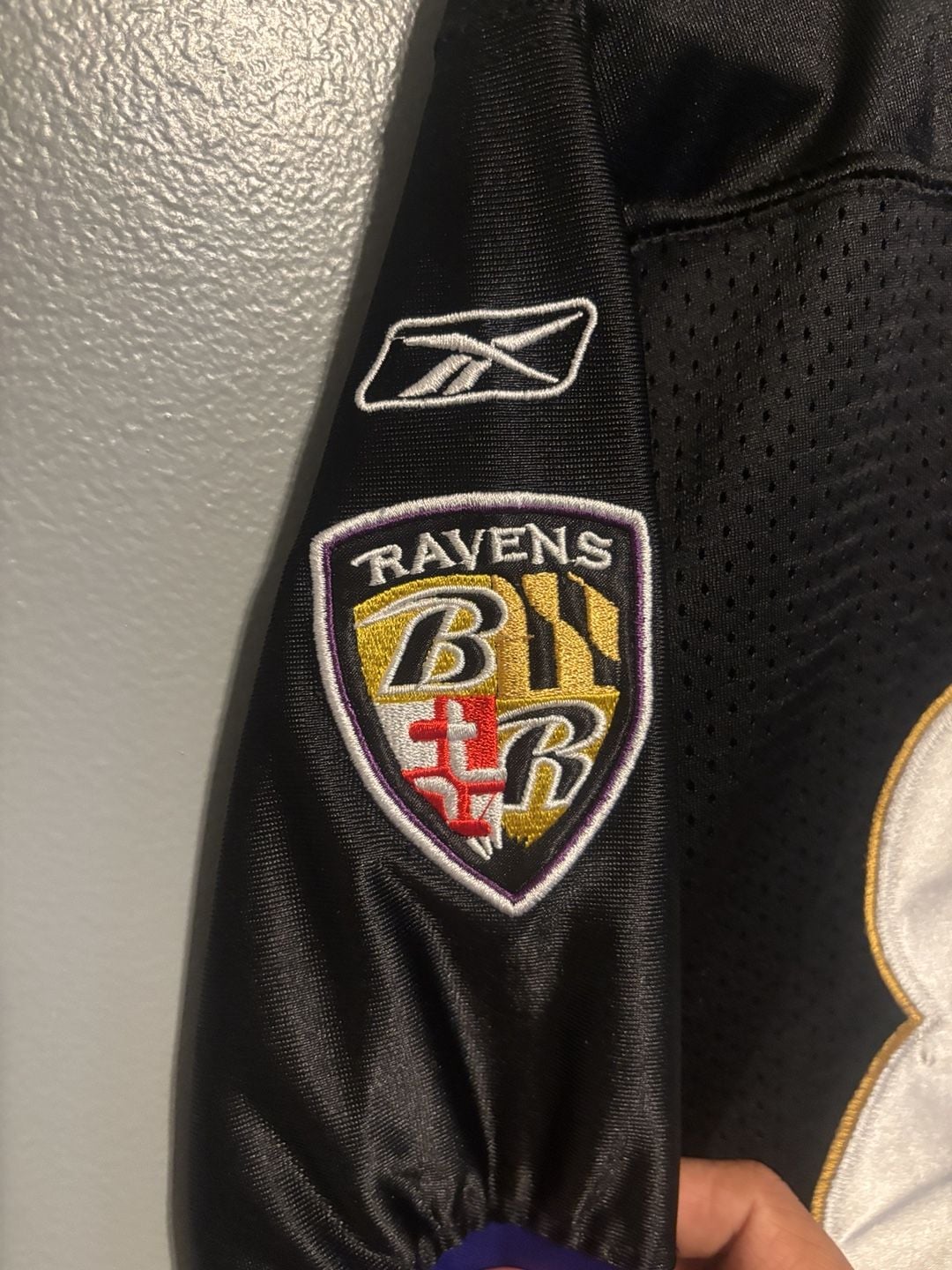 Reebok NFL Baltimore Ravens Boldin 81 XL-X-Large Jersey Black 9