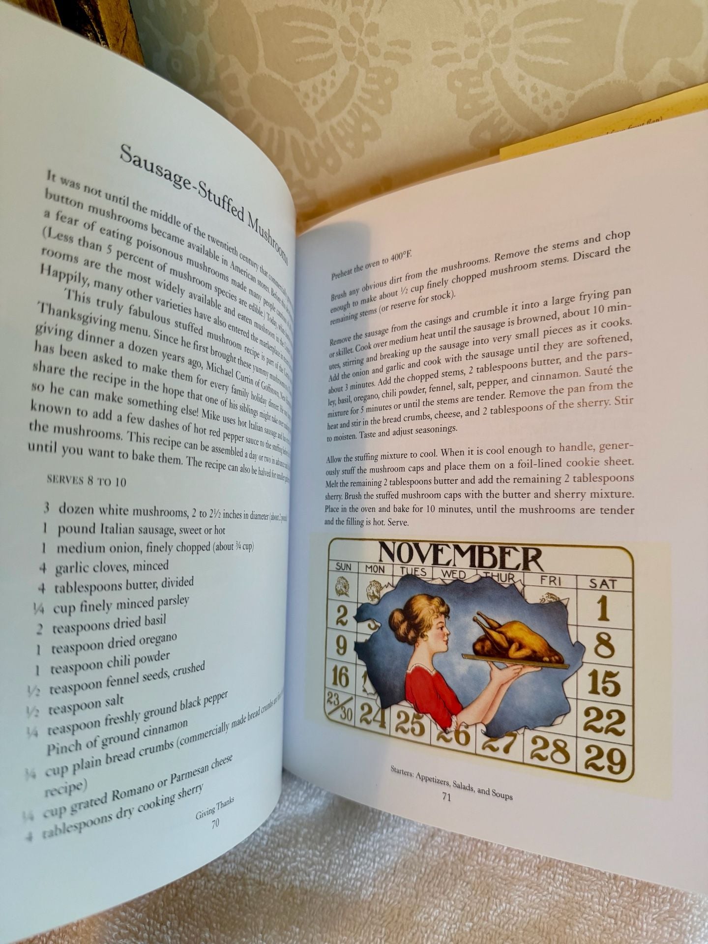Giving Thanks – 2005 1st Edition Hardcover Cookbook – Thanksgiving 12