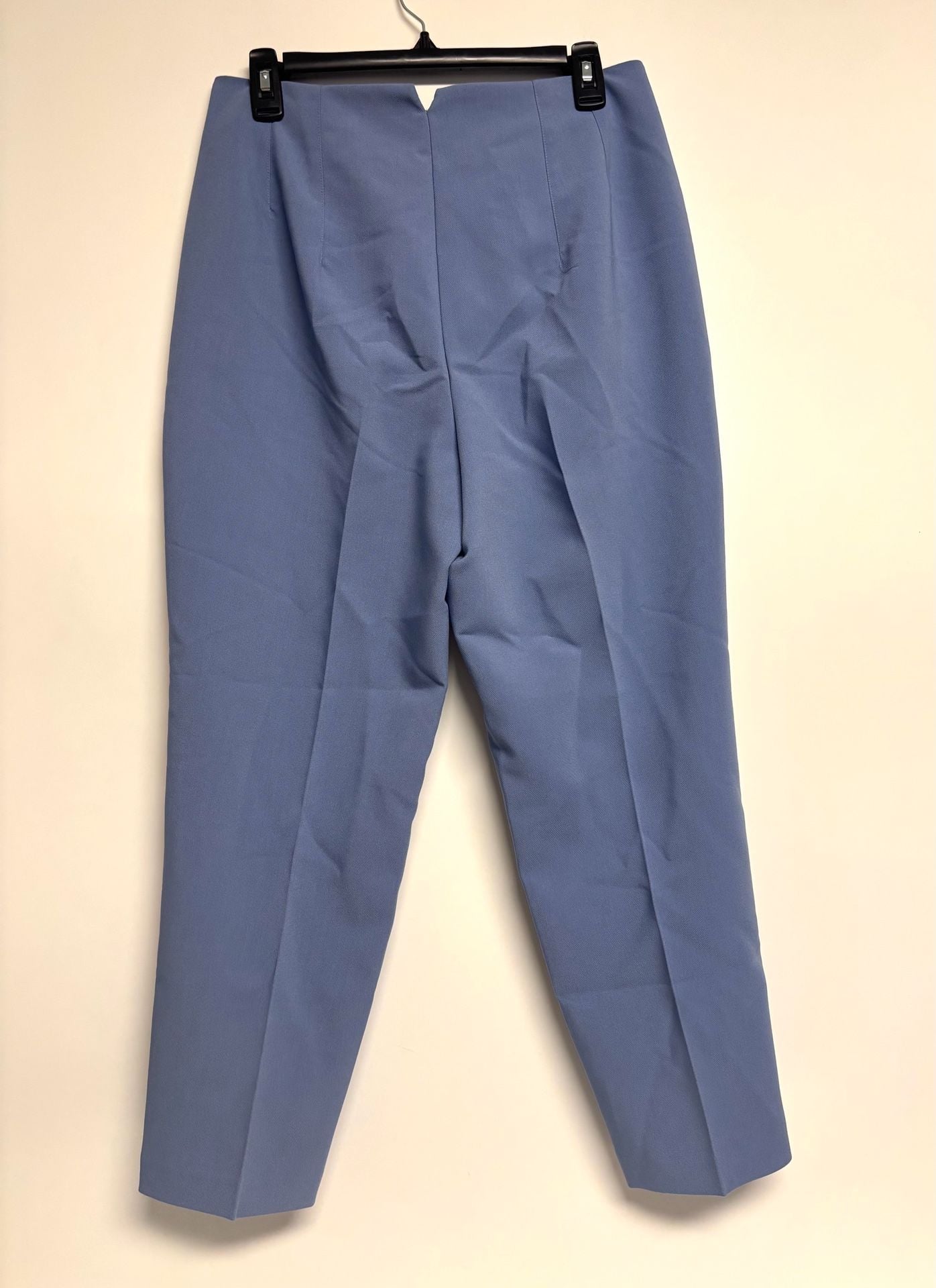 Nine West Tapered Pants Size 8 Blue Polyester Blend 9