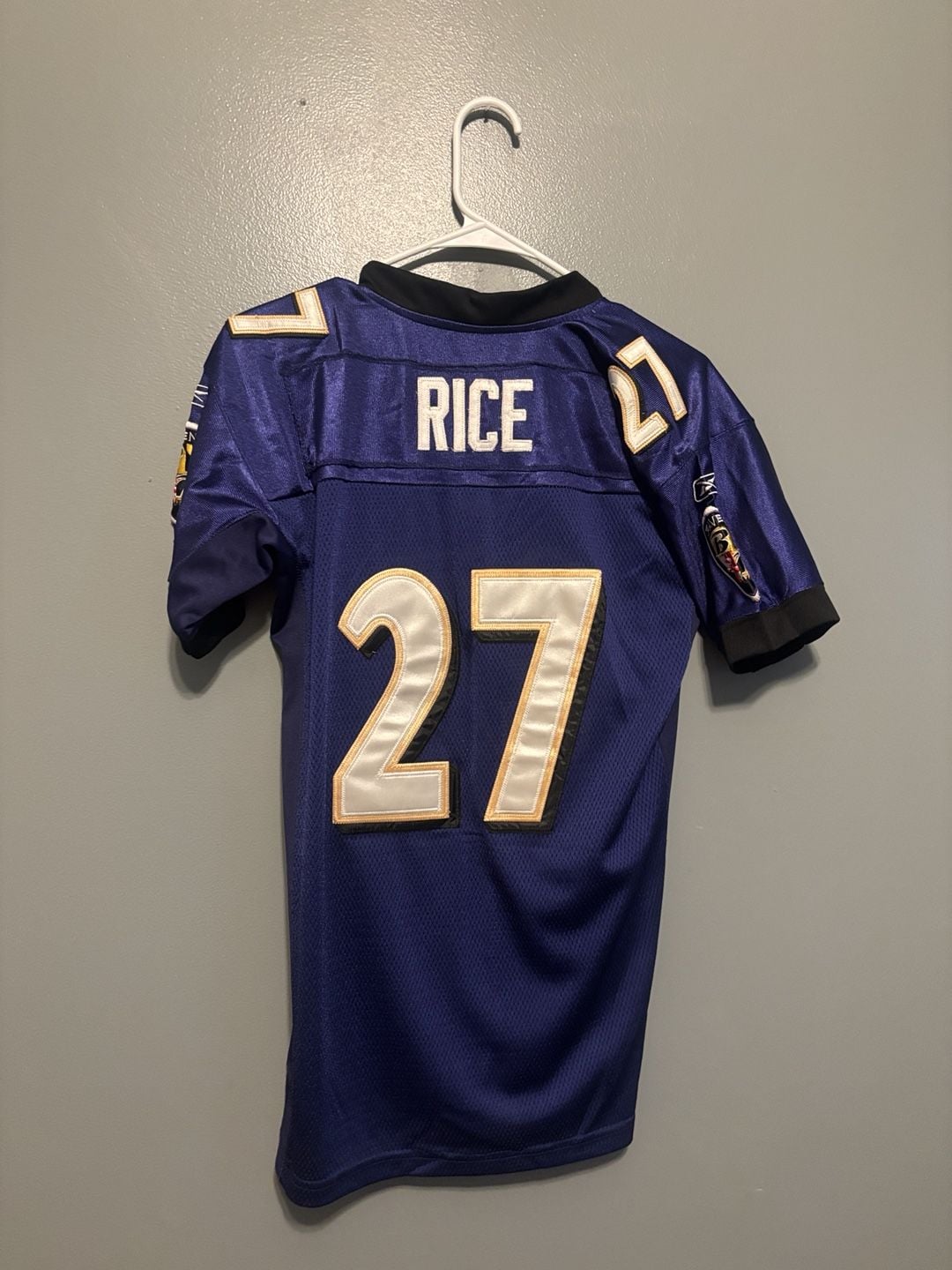 Reebok Baltimore Ravens Ray Rice 27 Jersey Size XL 7
