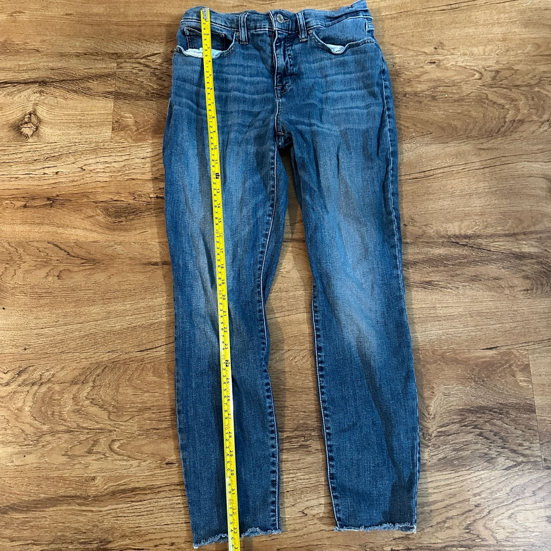Lucky Brand Ankle Jeans Size 8/29 Blue Denim 5