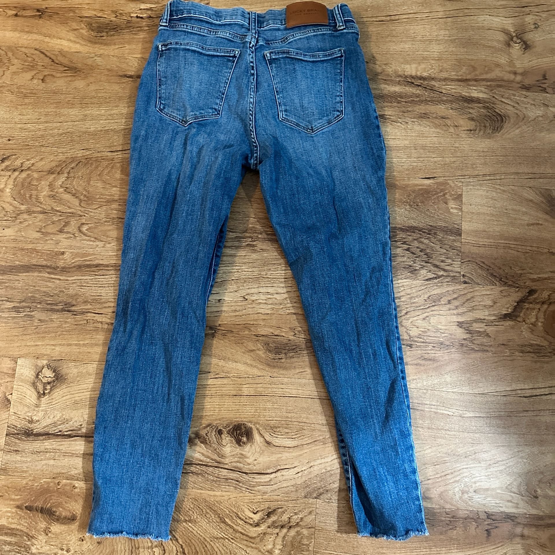 Lucky Brand Ankle Jeans Size 8/29 Blue Denim 6