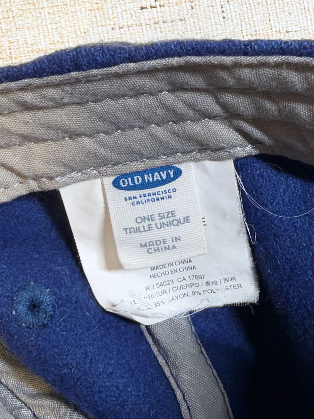 CA Hat Blue 6