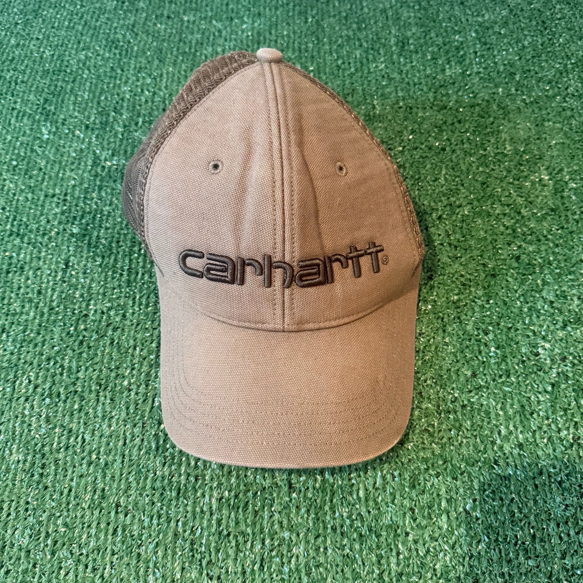 Carhartt Brown Mesh Snapback Trucker Hat 2