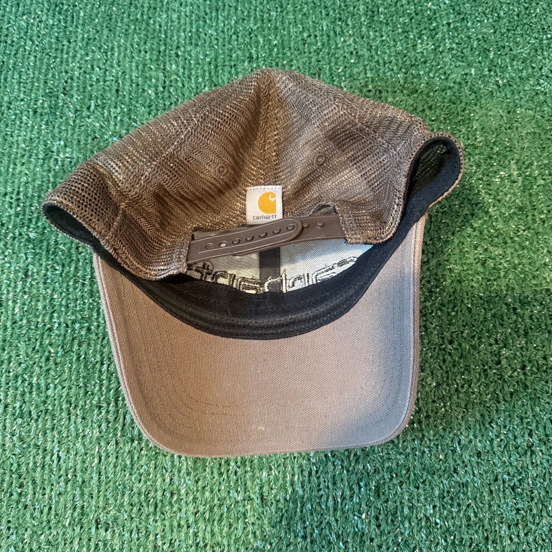 Carhartt Brown Mesh Snapback Trucker Hat 3