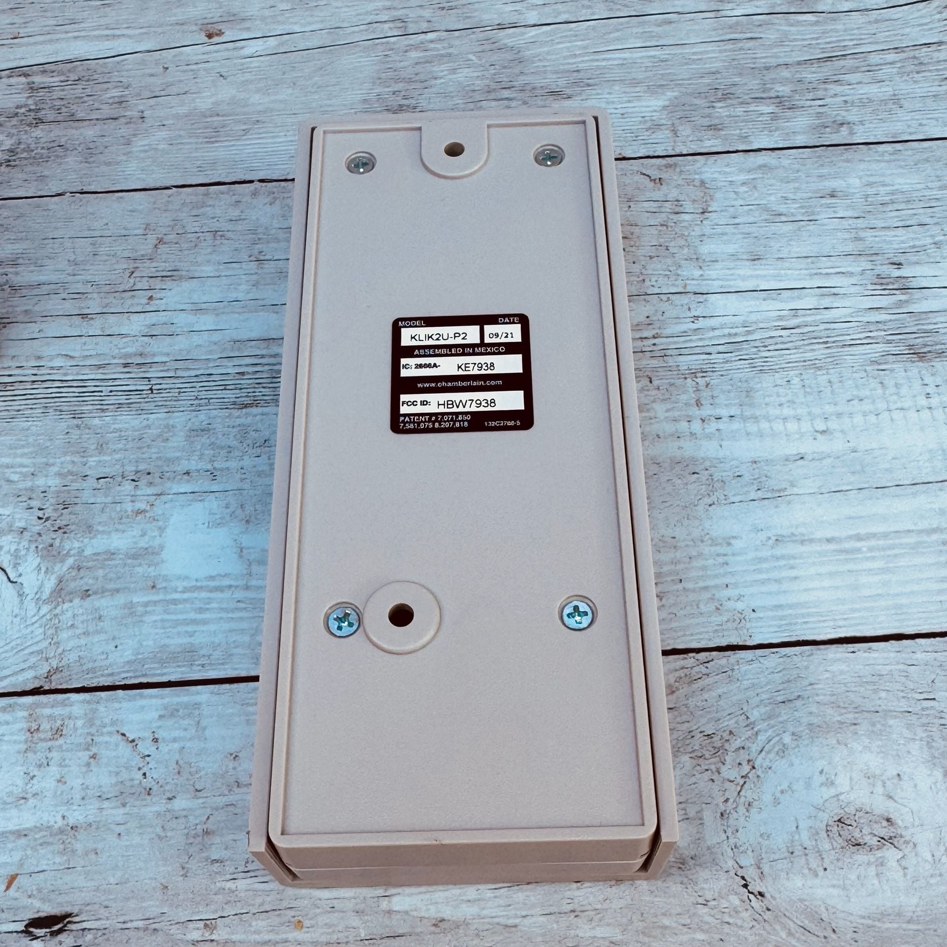 Chamberlain Universal Garage Door Wireless Keypad KLIK2U-P2 6