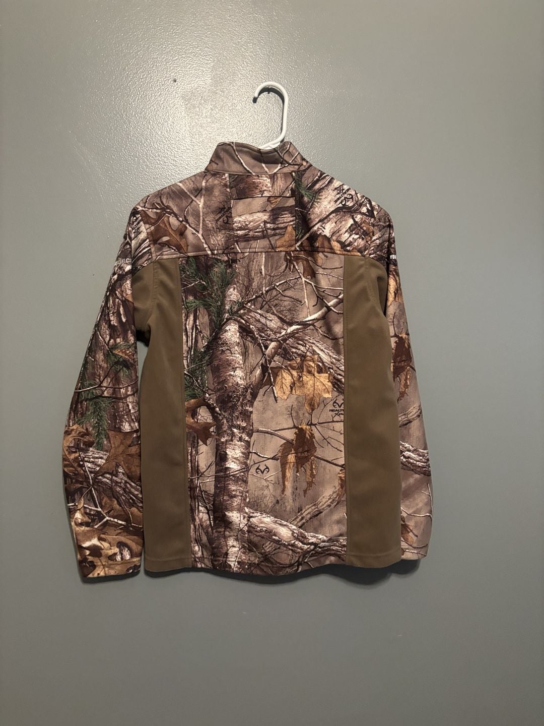 Field & Stream Camo Full Zip Jacket Youth LG RealTree 3