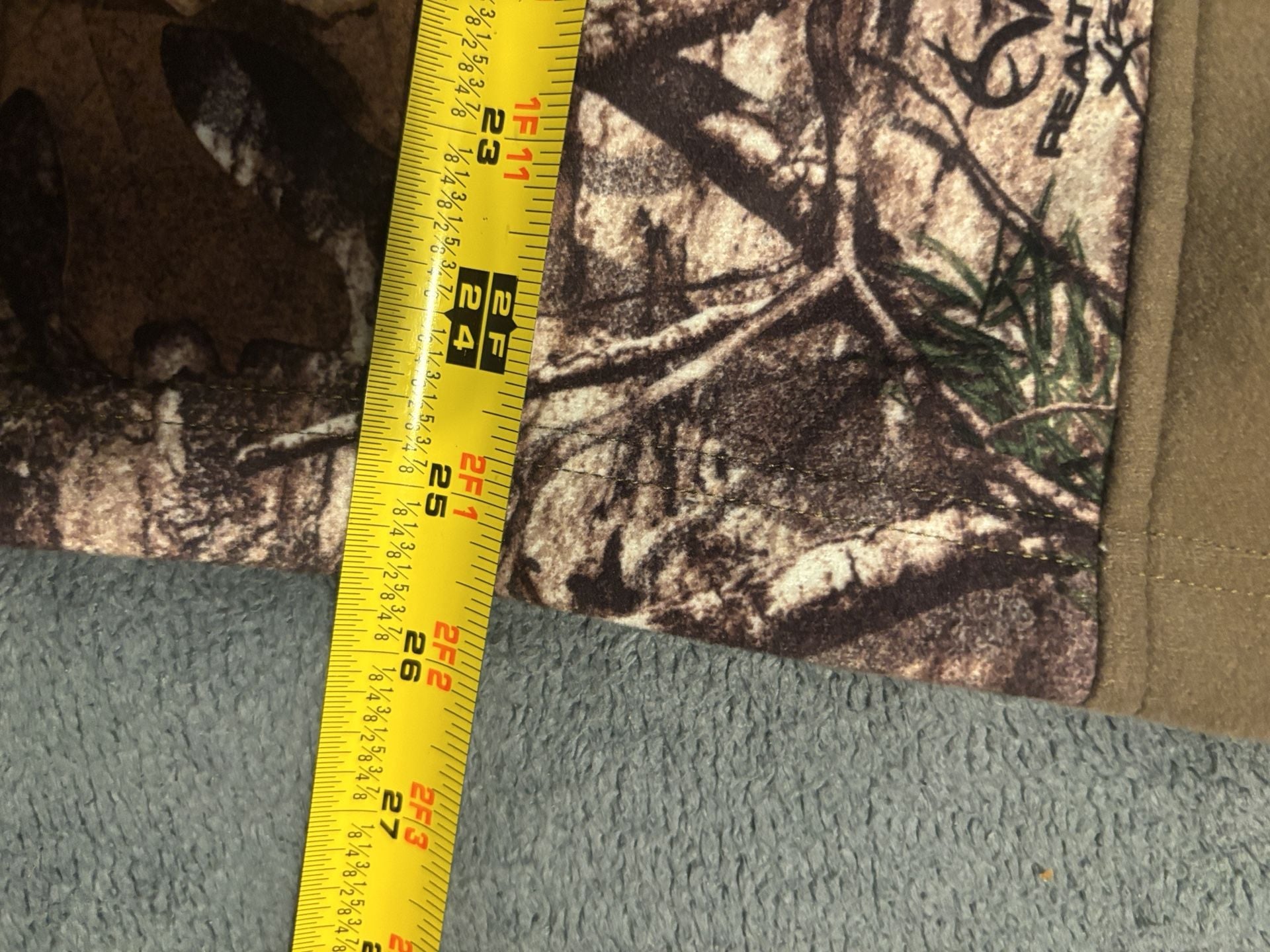 Field & Stream Camo Full Zip Jacket Youth LG RealTree 5