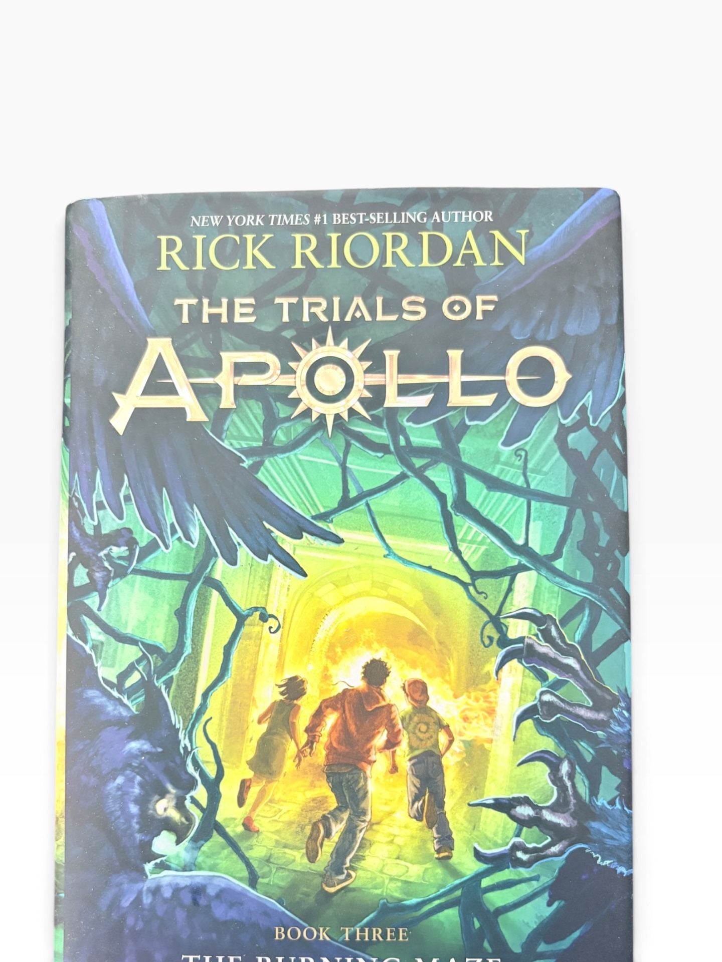 The Trials of Apollo Book Three The Burning Maze | Book 3 | Hard Cover 1