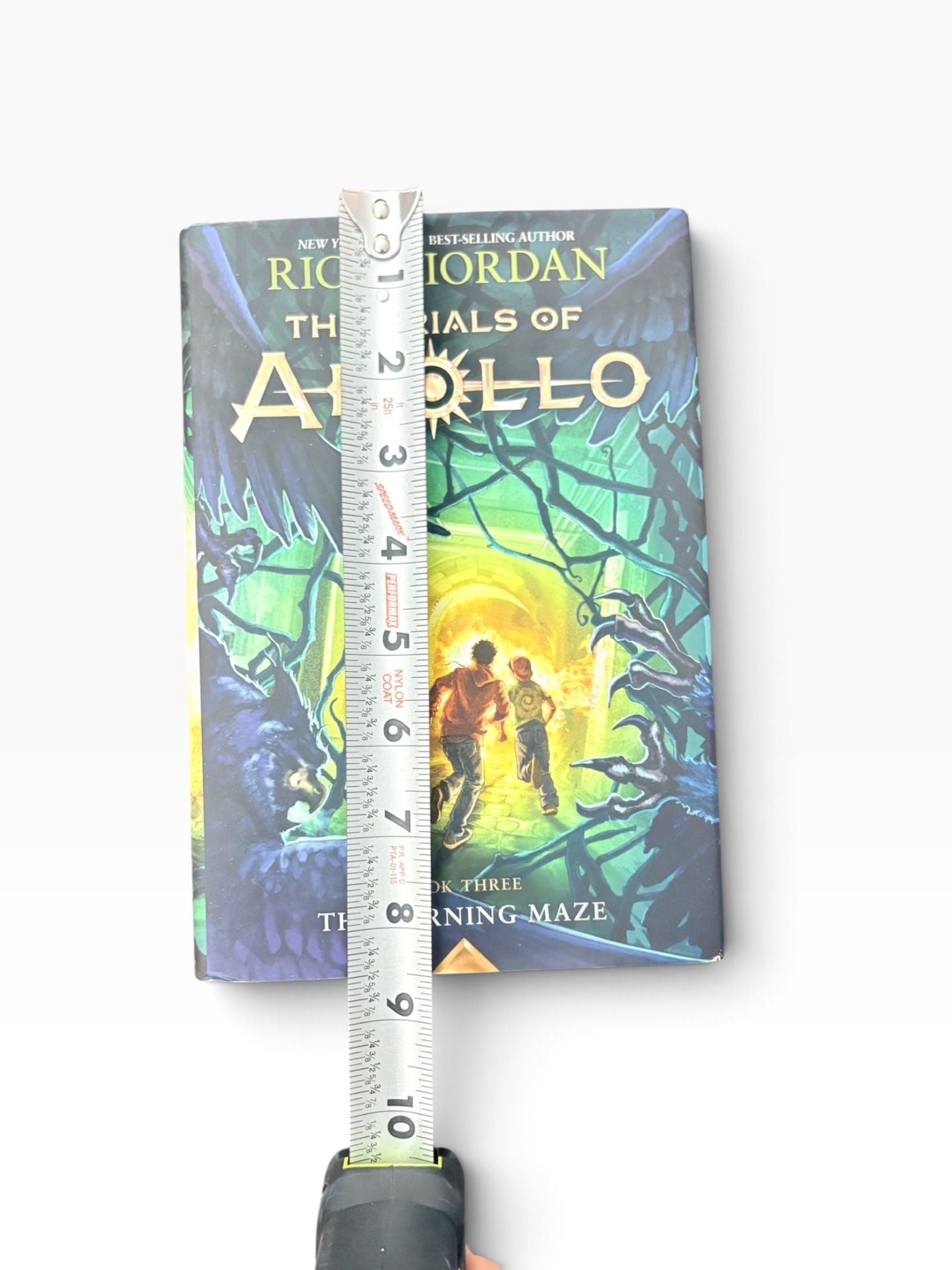 The Trials of Apollo Book Three The Burning Maze | Book 3 | Hard Cover 8