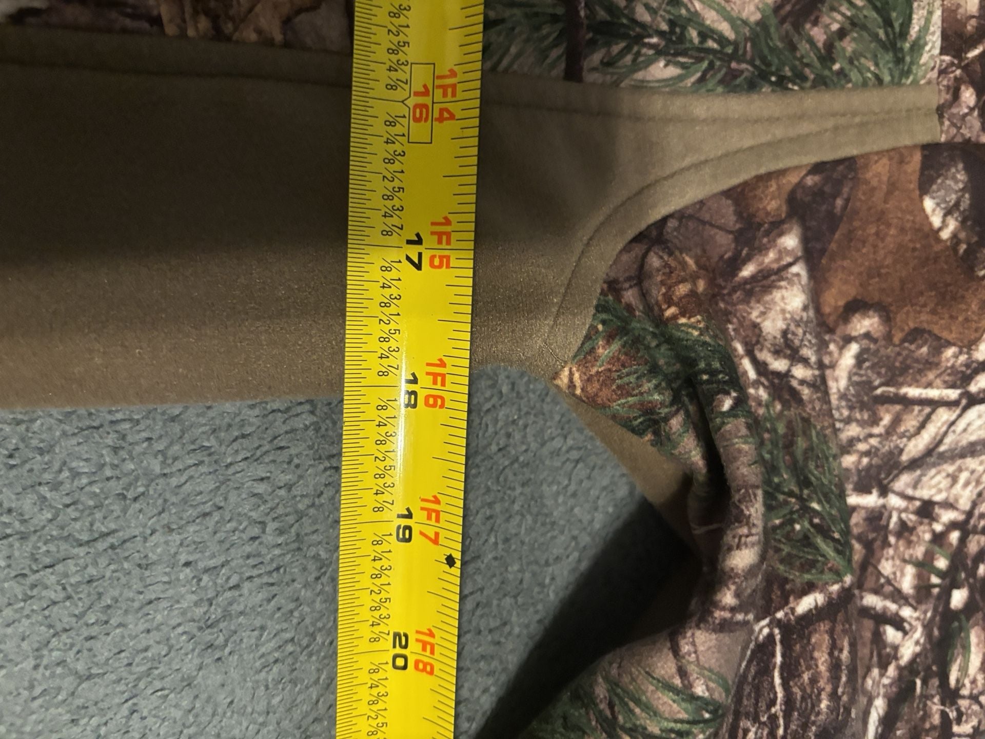 Field & Stream Camo Full Zip Jacket Youth LG RealTree 6
