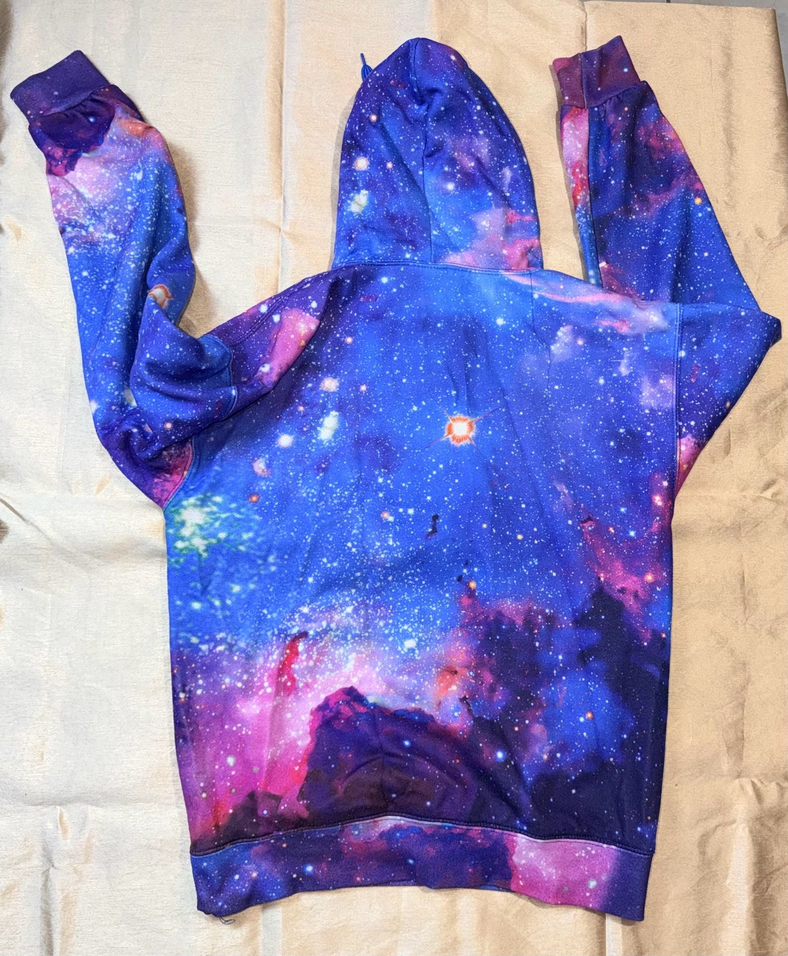 Washington DC Galaxy Print Hoodie Sweatshirt 7