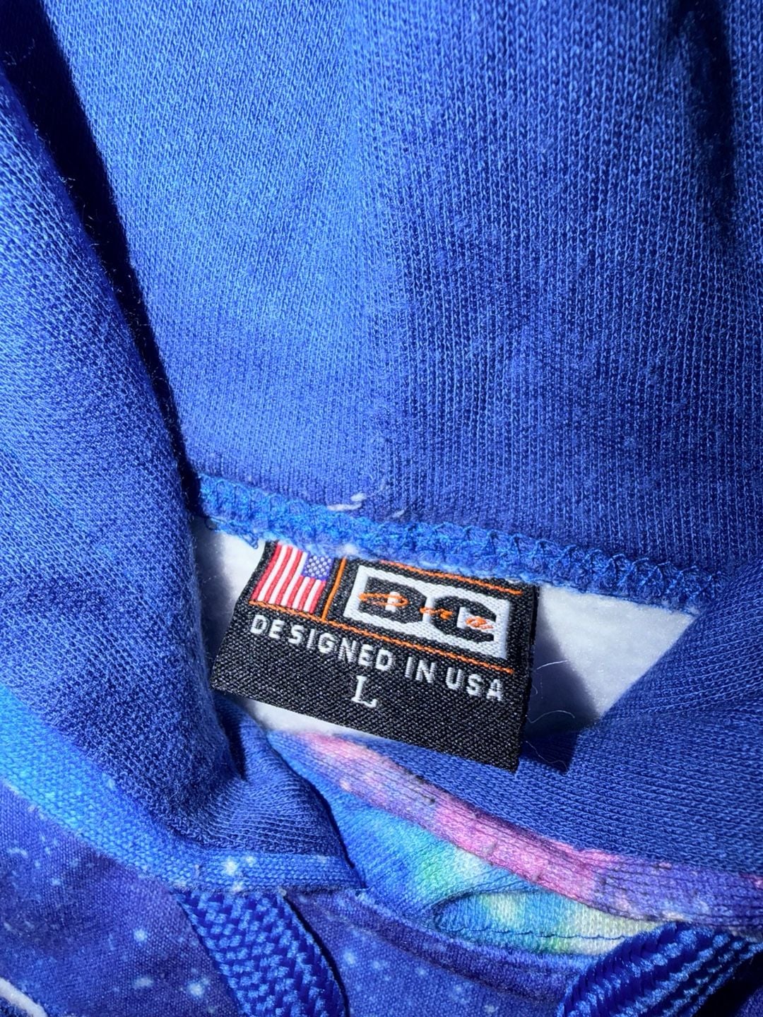 Washington DC Galaxy Print Hoodie Sweatshirt 8