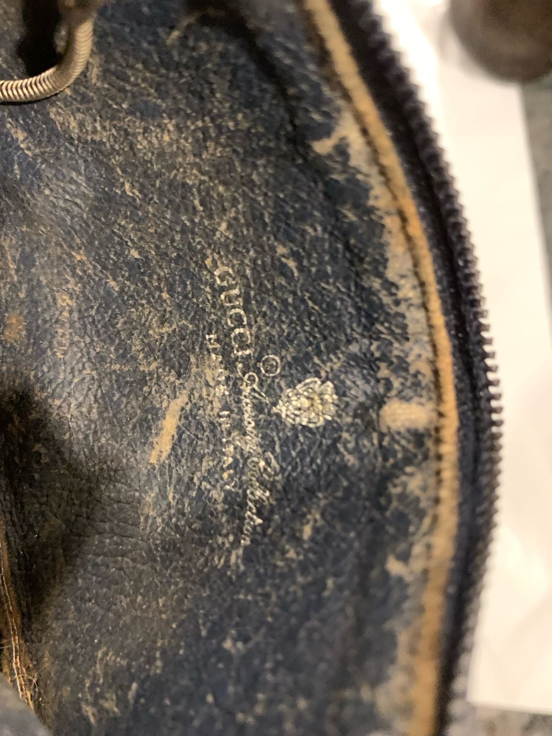 From the 1980s Gucci GG Monogram Canvas Zip Coin Pouch 4