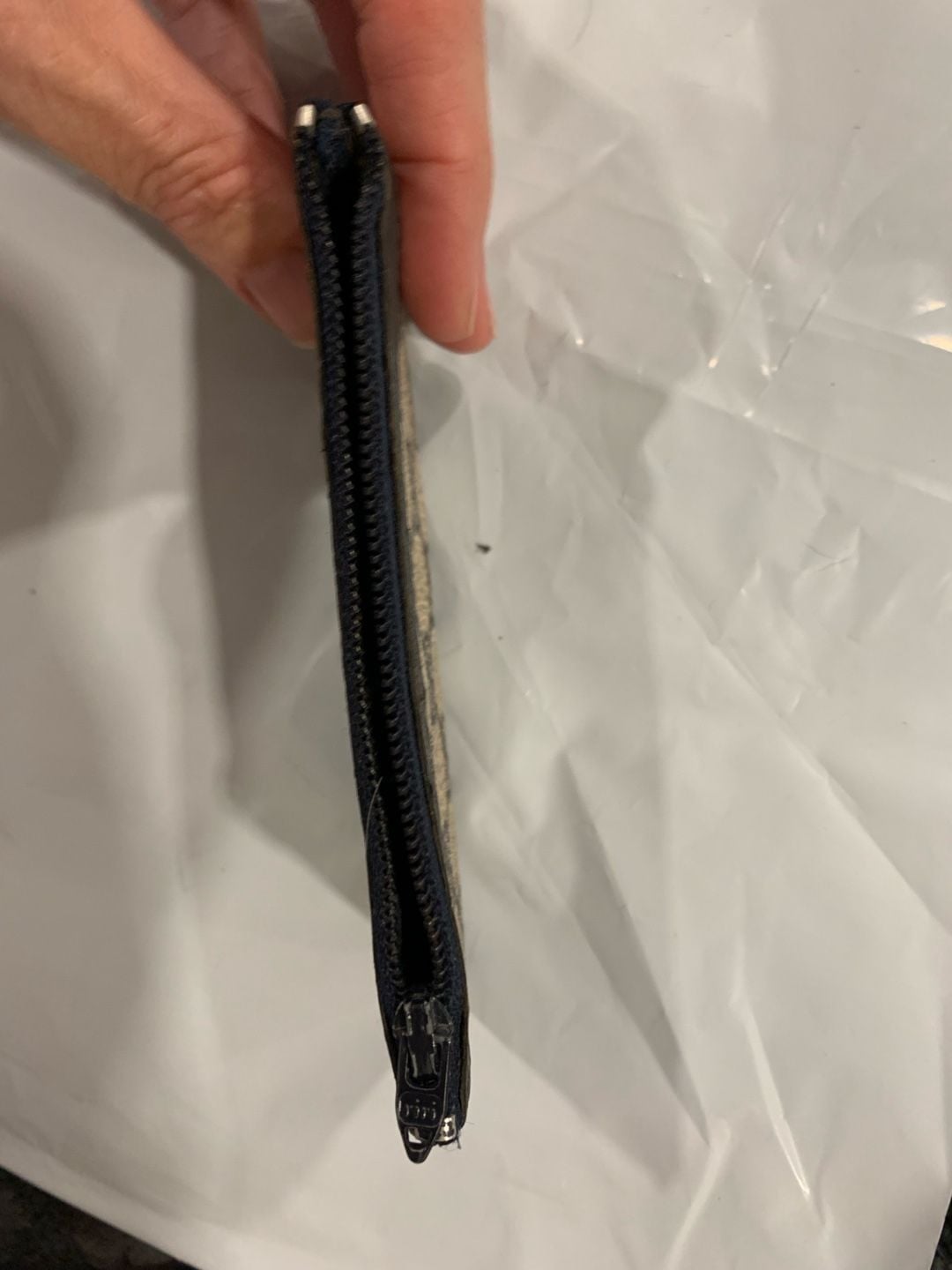 From the 1980s Gucci GG Monogram Canvas Zip Coin Pouch 6