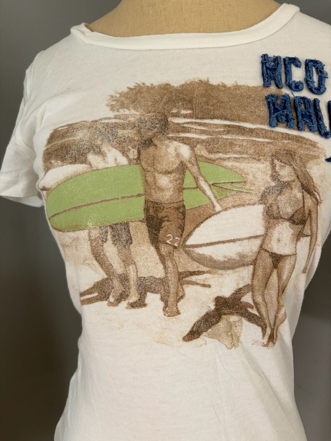 Hollister Malibu Graphic T-Shirt White 4
