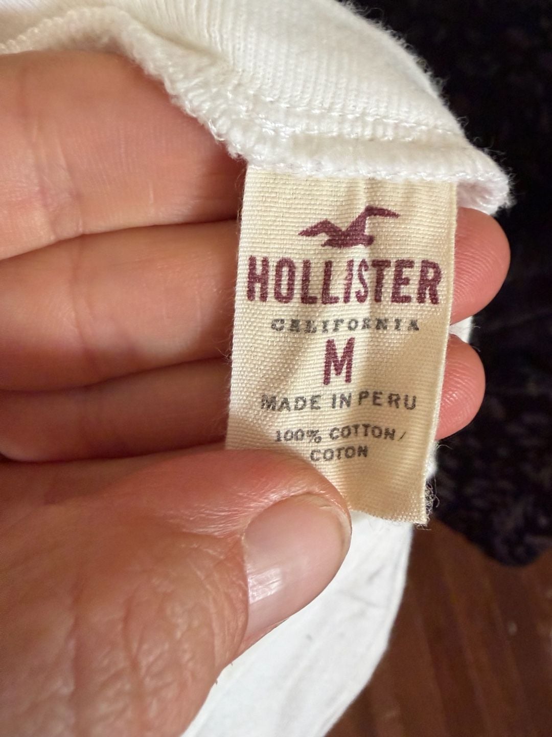 Hollister Malibu Graphic T-Shirt White 5