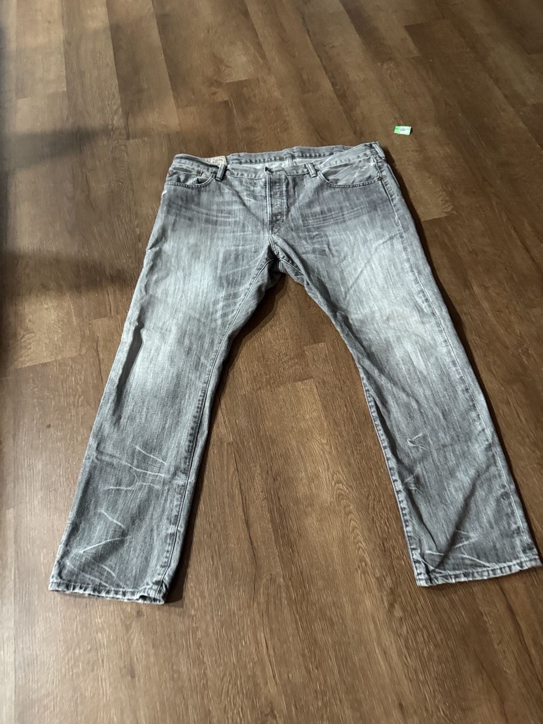 Polo Ralph Lauren Varick Slim Straight Jeans 38x30 Gray 2