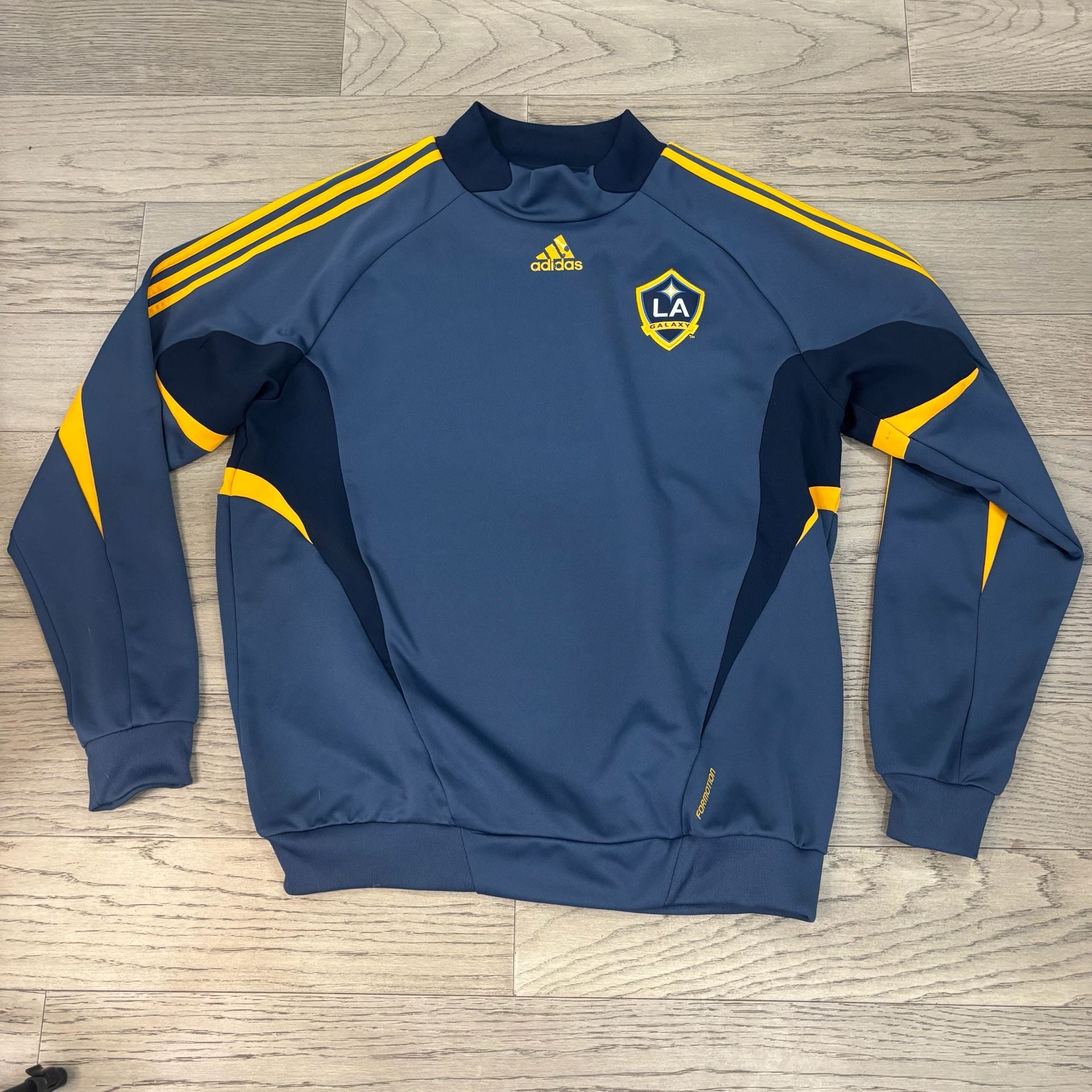 Adidas LA Galaxy Formotion Sweatshirt Size XL Blue Soccer MLS 2