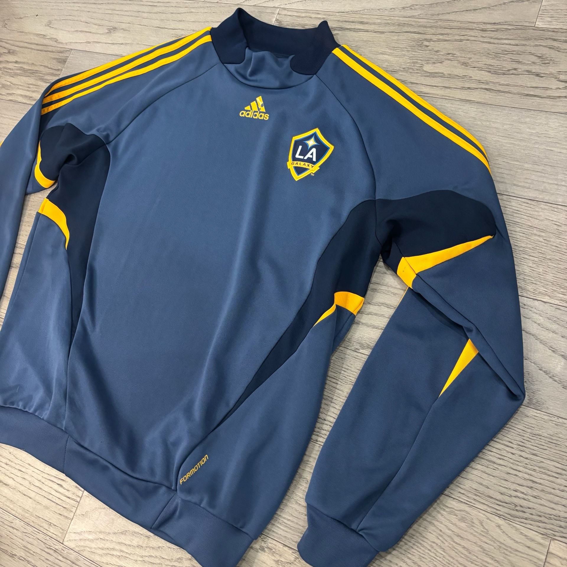 Adidas LA Galaxy Formotion Sweatshirt Size XL Blue Soccer MLS 4