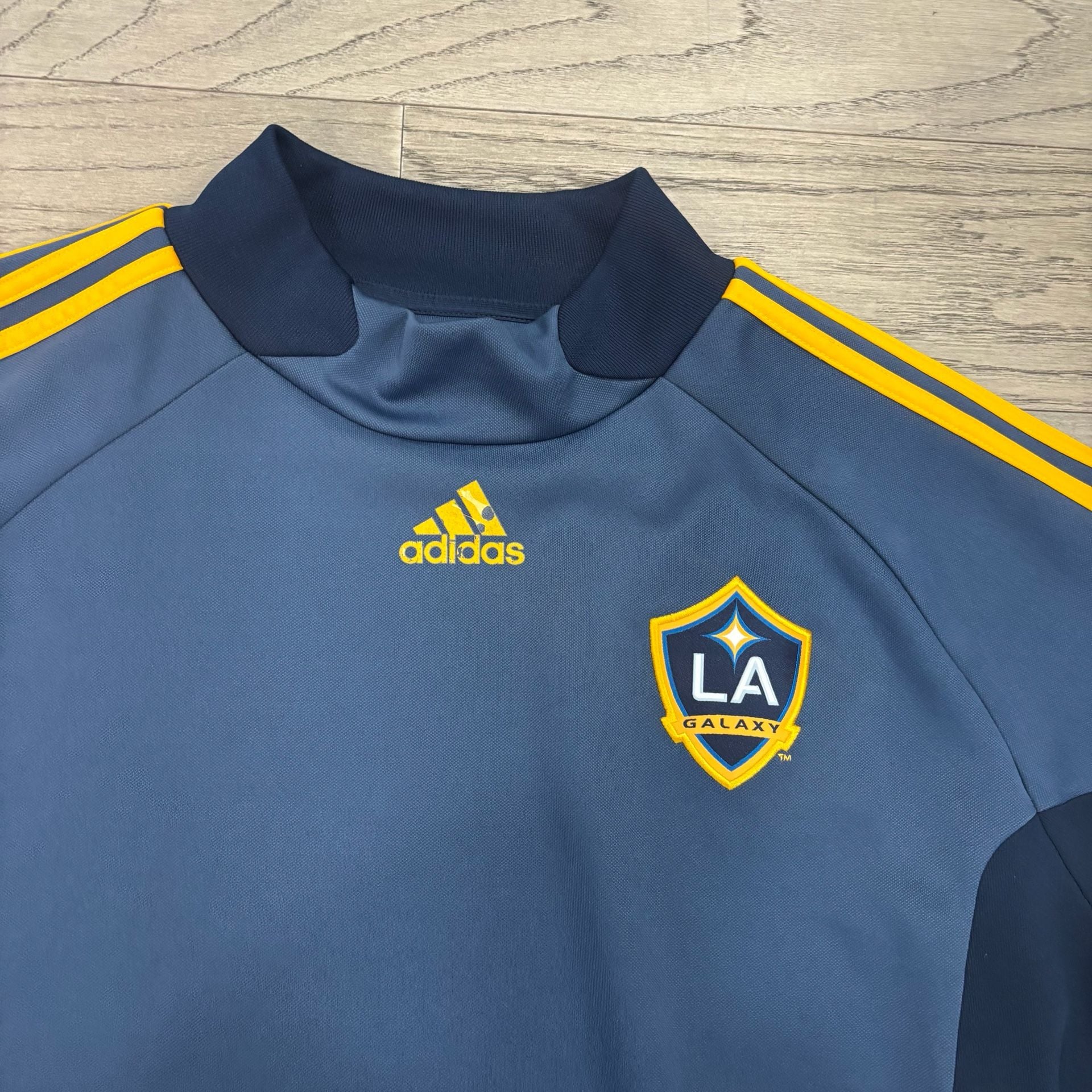 Adidas LA Galaxy Formotion Sweatshirt Size XL Blue Soccer MLS 5