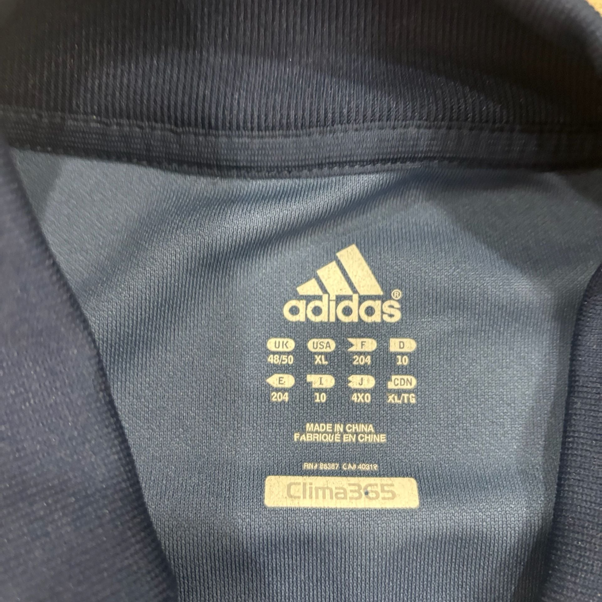 Adidas LA Galaxy Formotion Sweatshirt Size XL Blue Soccer MLS 8
