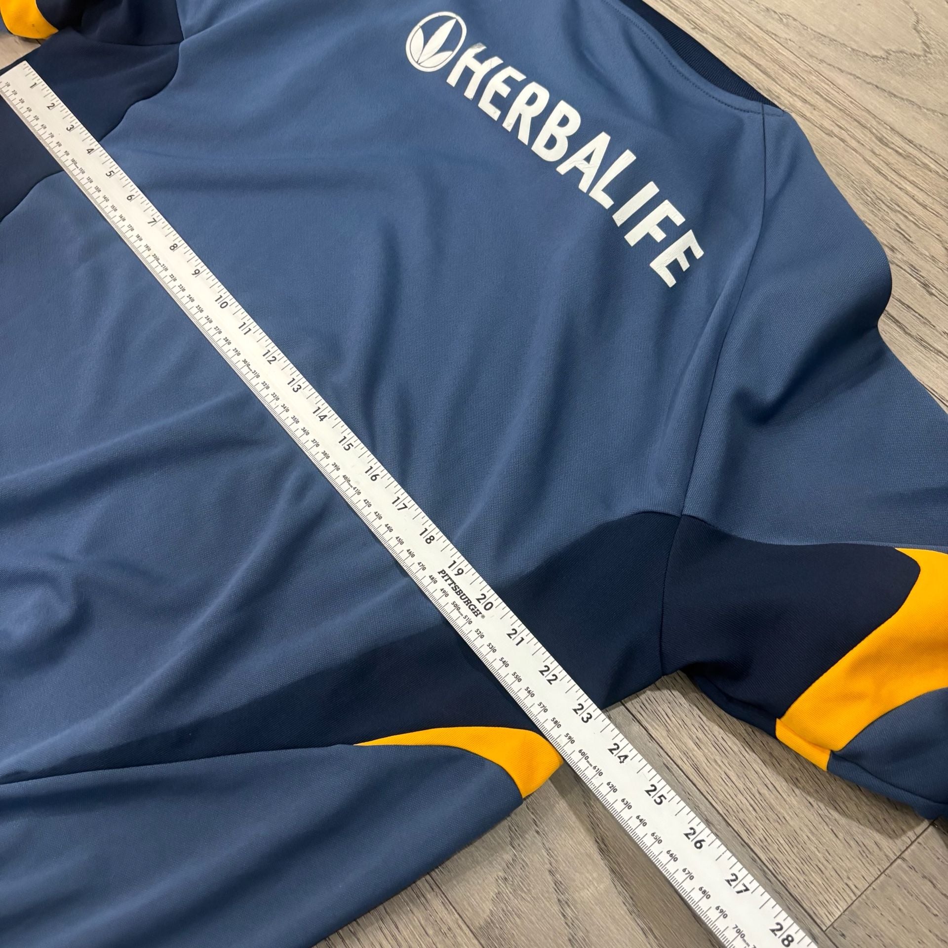 Adidas LA Galaxy Formotion Sweatshirt Size XL Blue Soccer MLS 10