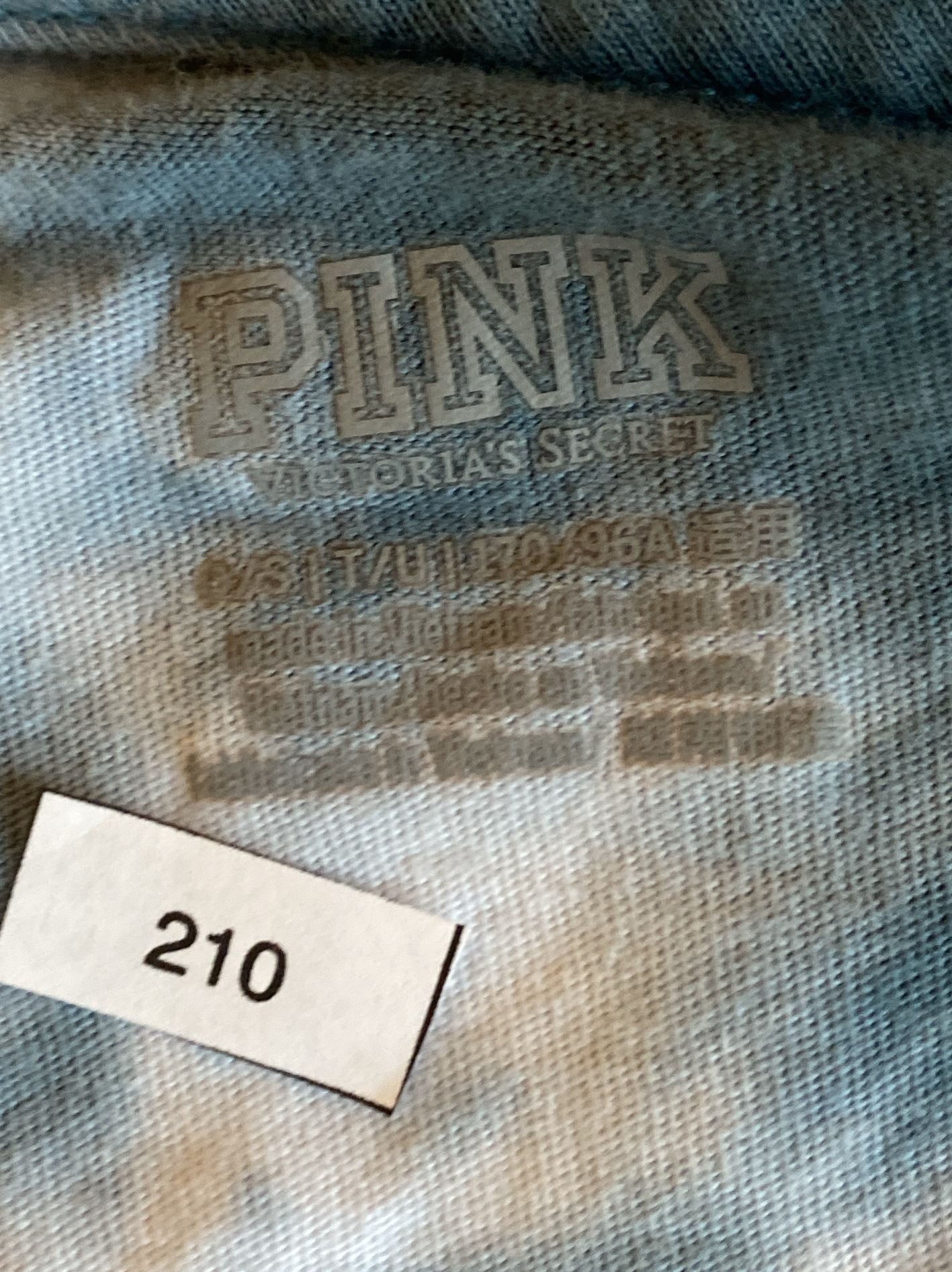 Retro Pink Victoria's Secret Long Sleeve T-Shirt Size xl 6