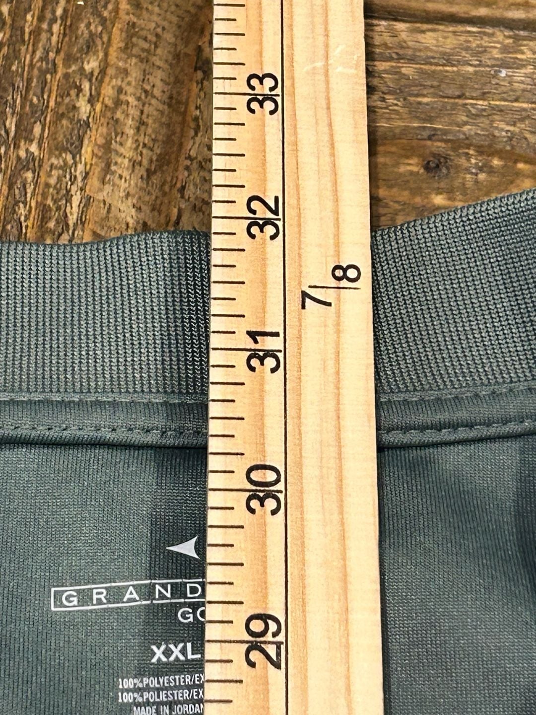 Grand Slam Golf Polo Shirt Size XXL Striped Gray Polyester 9