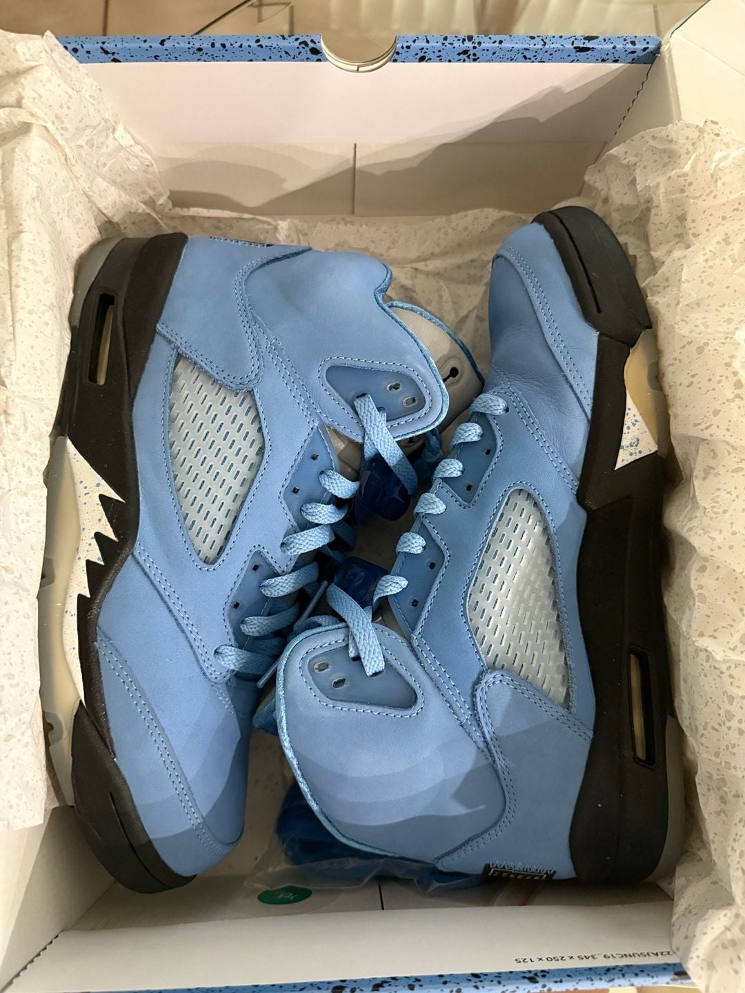 Jordan 5 Retro UNC University Blue Shoes 8