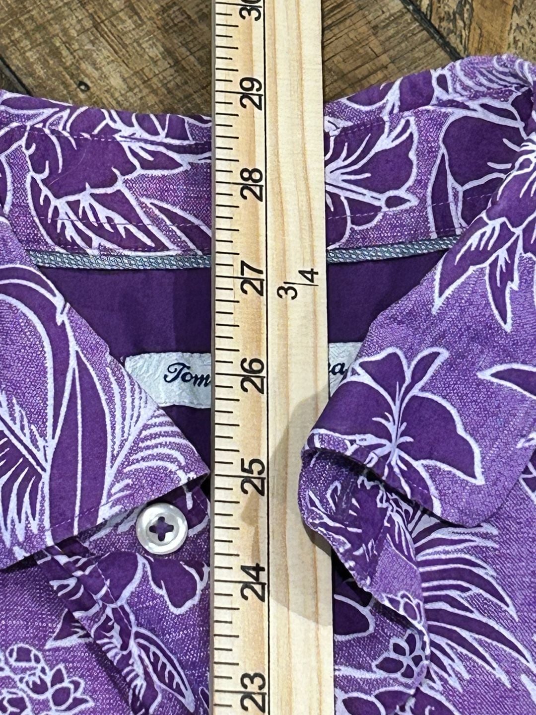 Tommy Bahama LSU Tigers Silk Short Sleeve Shirt Size S 13