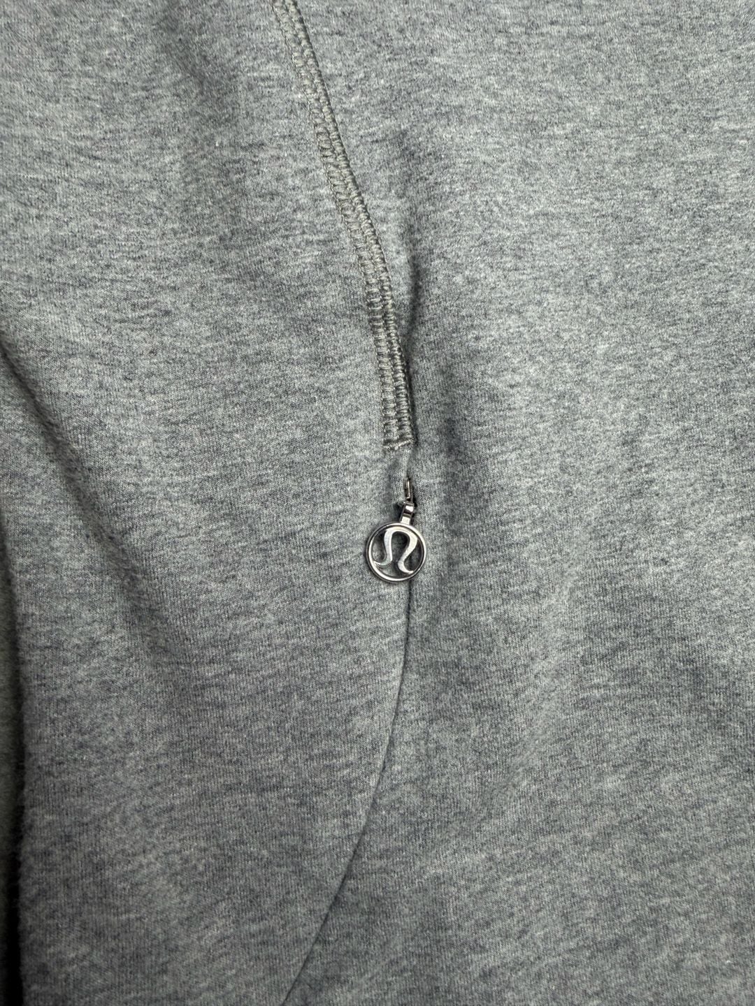 Lululemon Funnel Neck Pullover Sweatshirt Gray Casual Athletic 3