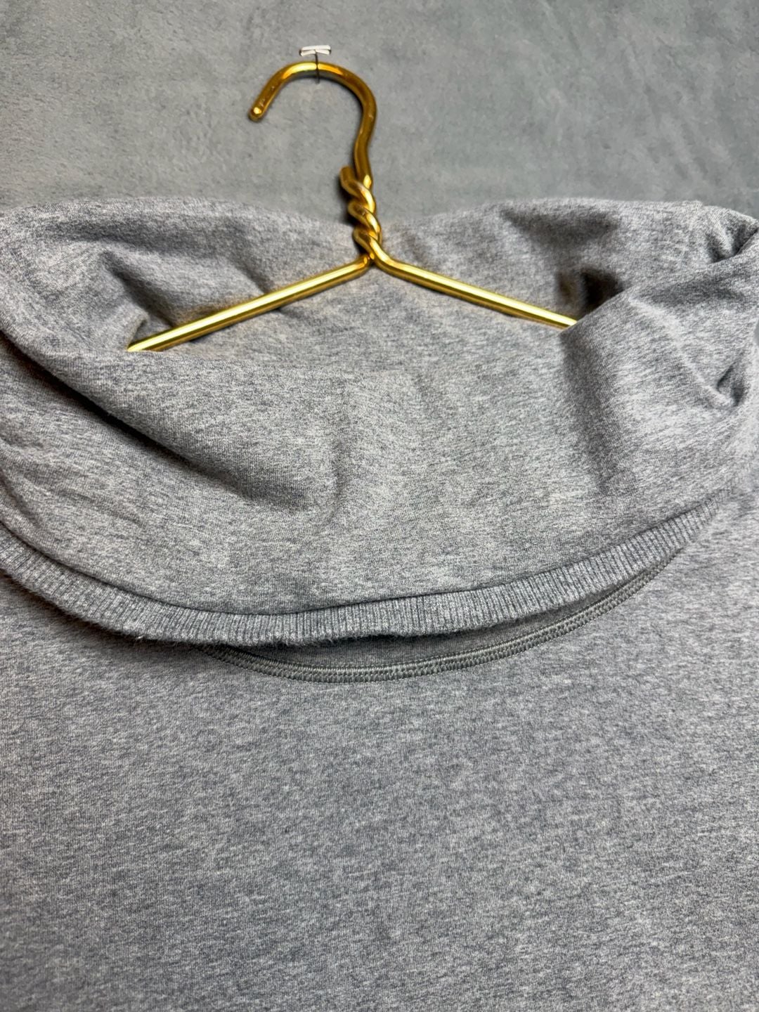 Lululemon Funnel Neck Pullover Sweatshirt Gray Casual Athletic 6