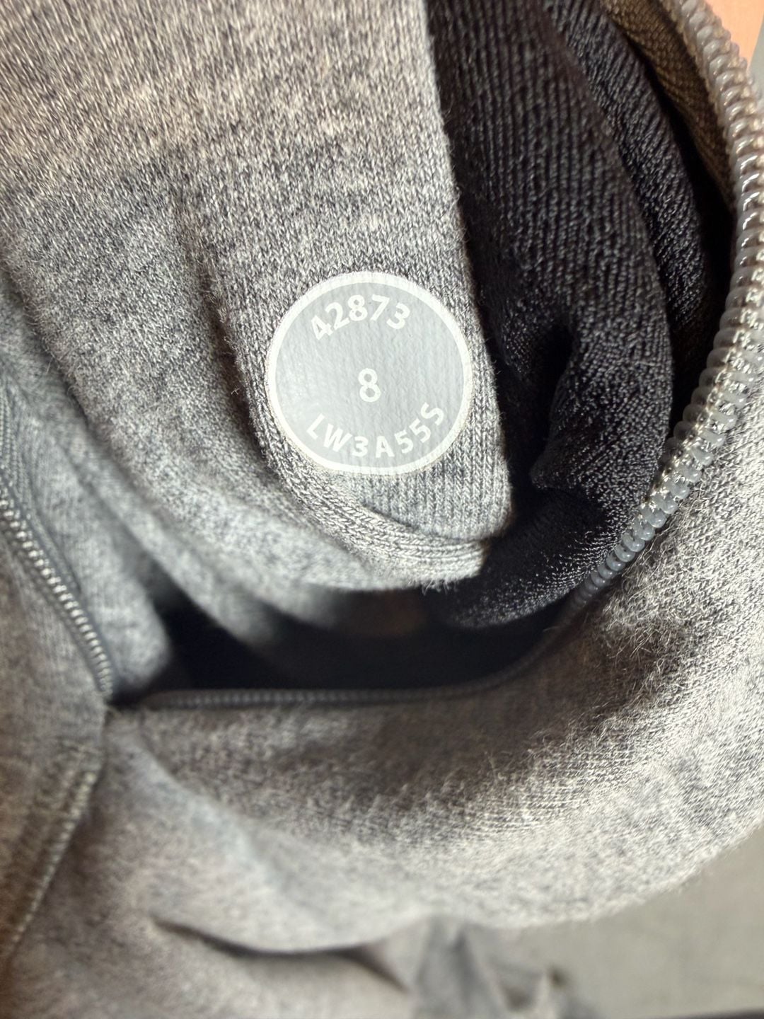 Lululemon Funnel Neck Pullover Sweatshirt Gray Casual Athletic 10