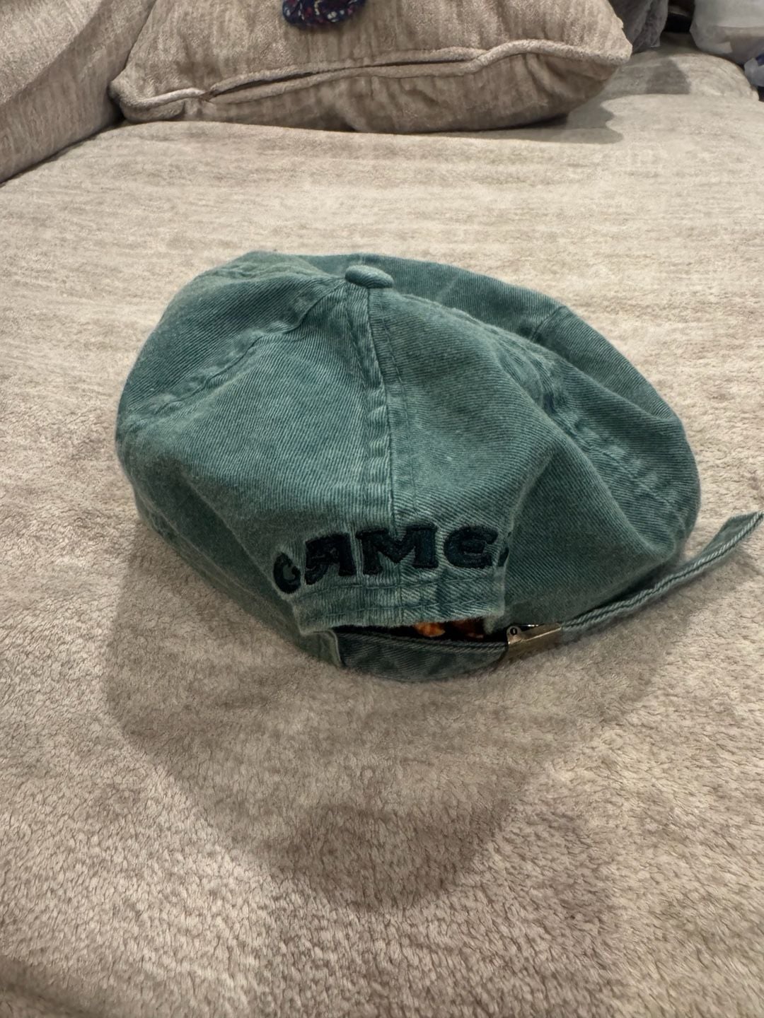 Camel Cigarettes Vintage Embroidered Logo Green Baseball Hat 4