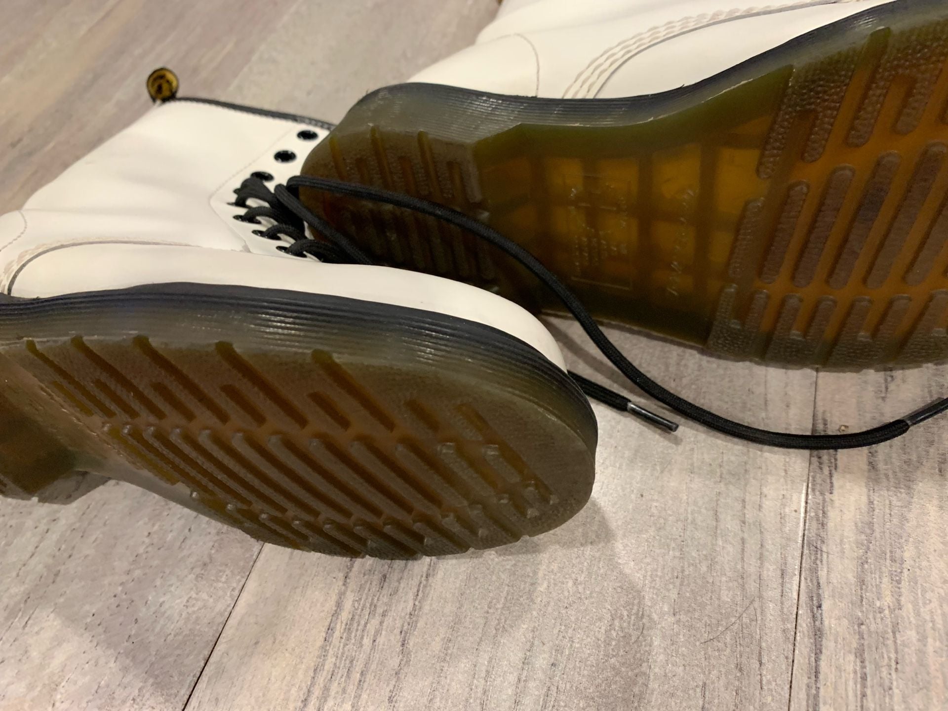 Dr. Martens 1460 Smooth Leather Boots White 3
