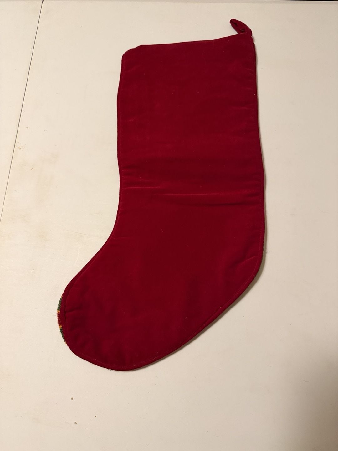 Vintage Needlepoint Golf Stocking - Golfer - Christmas Decor ..., 2