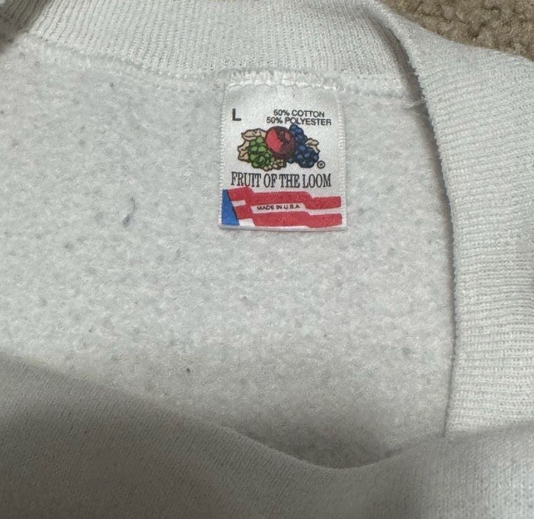 Vintage Dave & Buster's Dallas Sweatshirt White Graphic Pullover 4