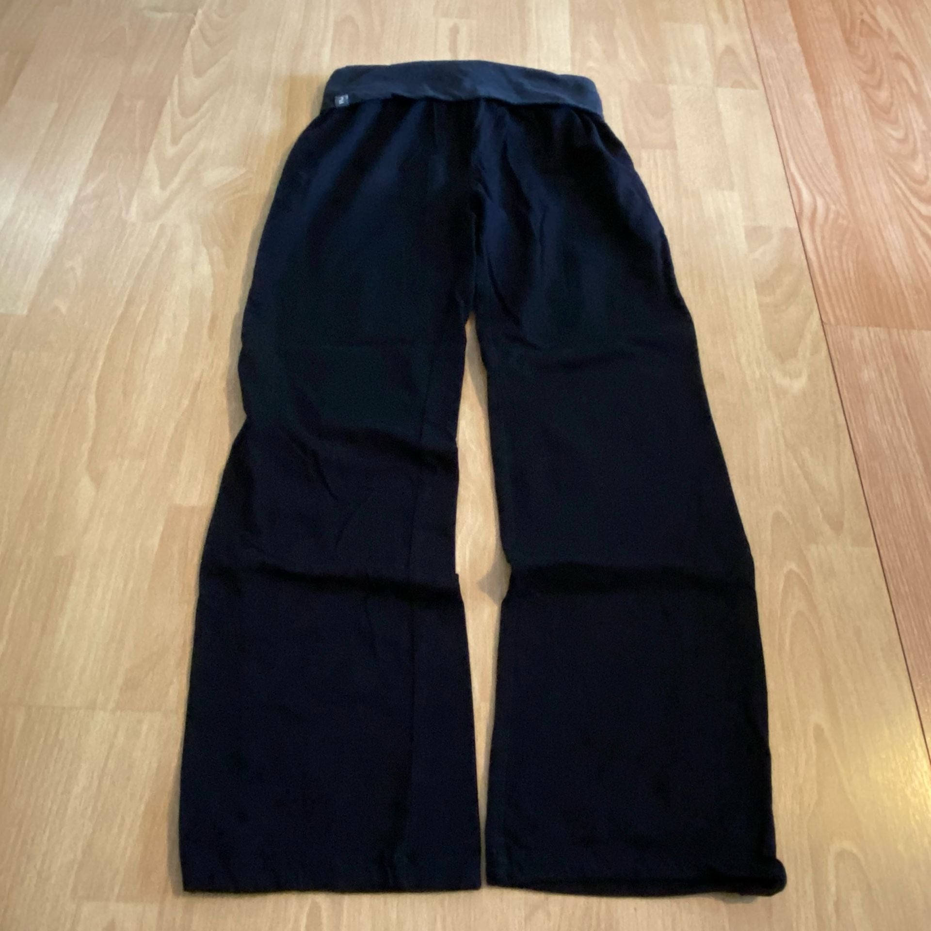 Black Flare Yoga Pants 2