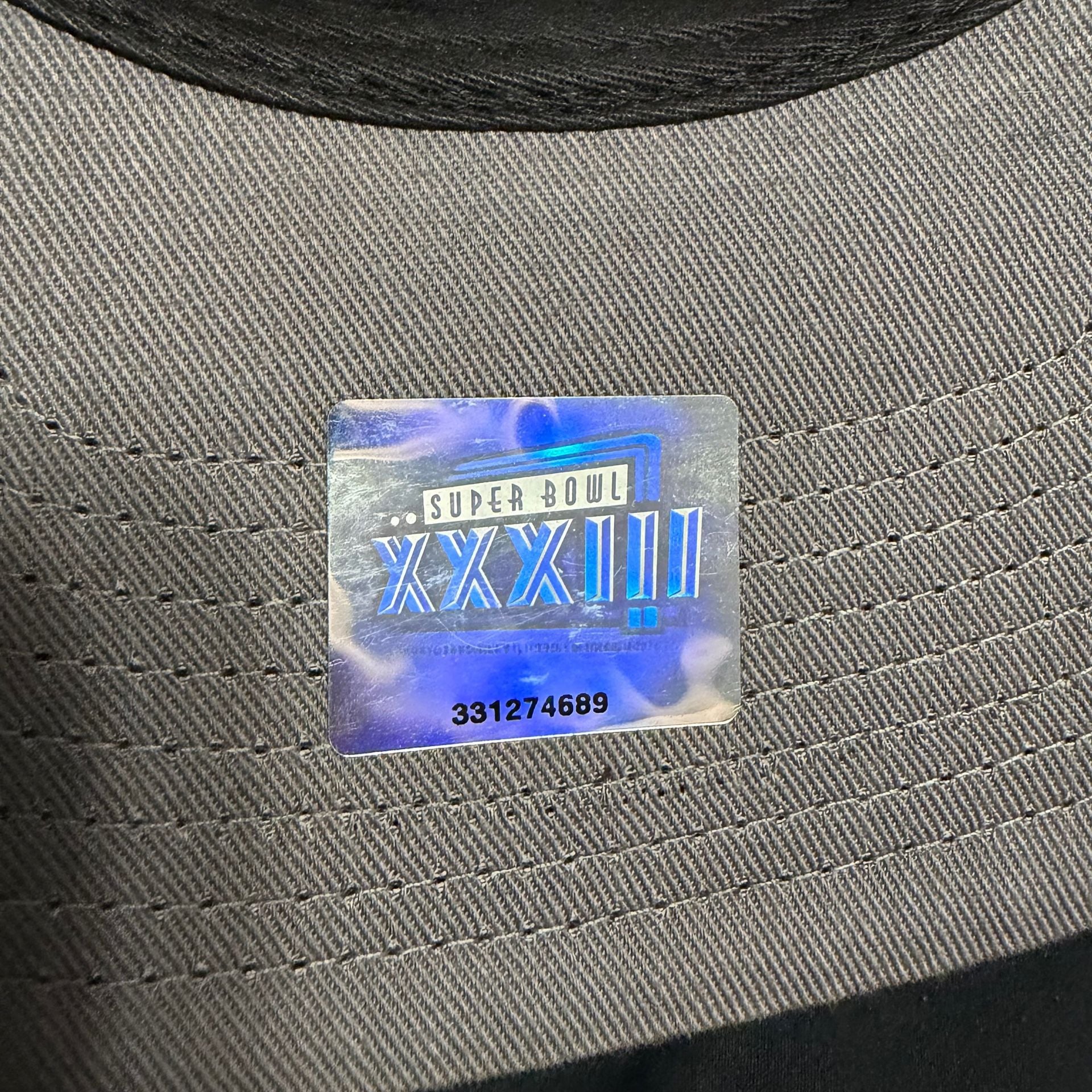 Vintage 1999 Super Bowl XXXIII Snapback Hat NFL Twins Enterprise NWT 7
