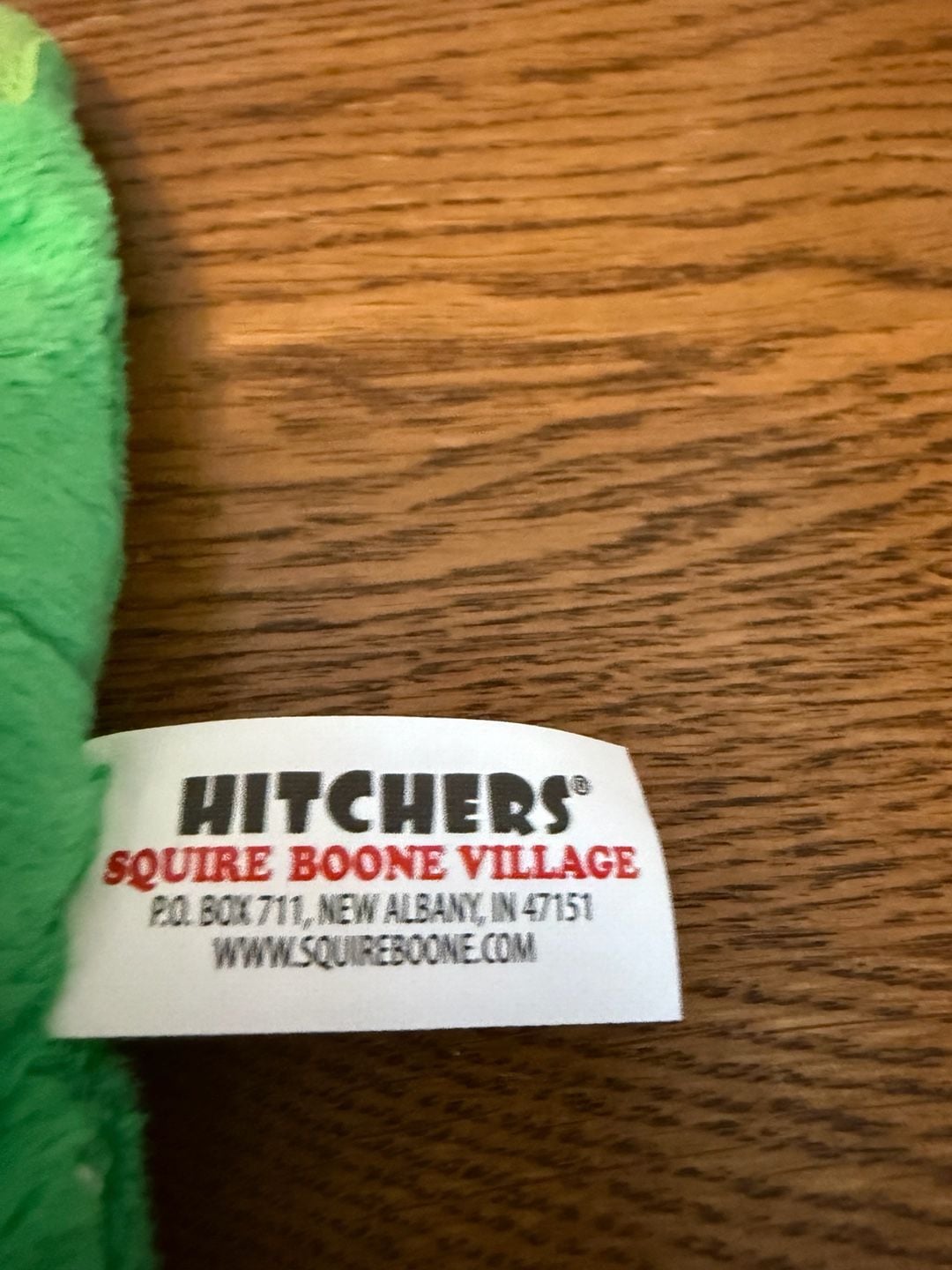 Squire Boone Village Hitchers Frog Plush Stuffed Animal Toy 2
