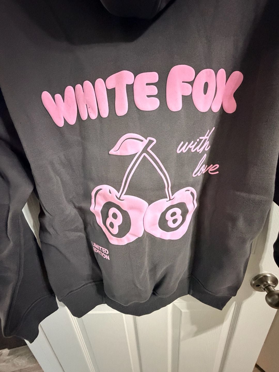 White Fox Limited Edition Cherry 8 Ball Hoodie 3