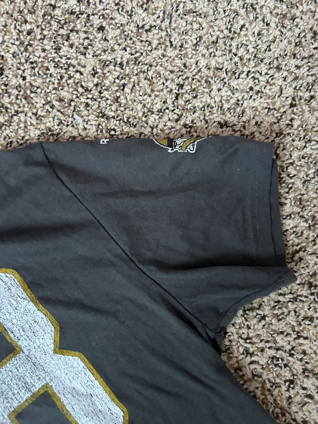 Reebok NFL Minnesota Vikings Adrian Peterson 28 T-Shirt Gray 4