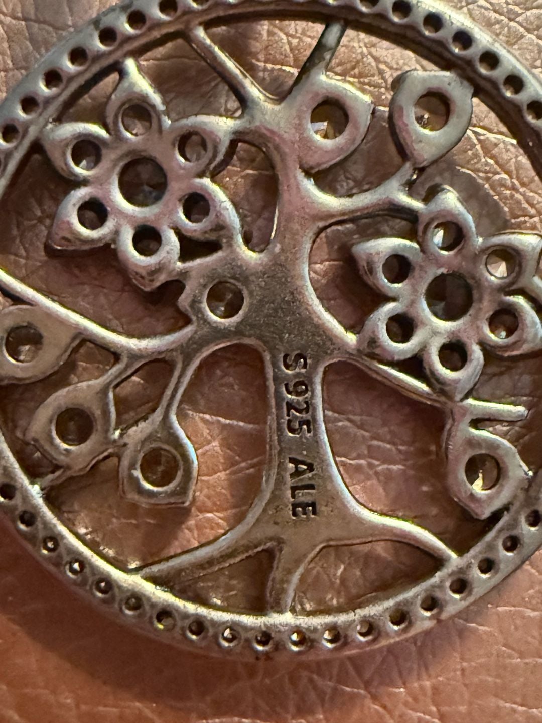 Tree Of Life Pendants Set of 2 Crystal And Abalone Shell S925ale 10