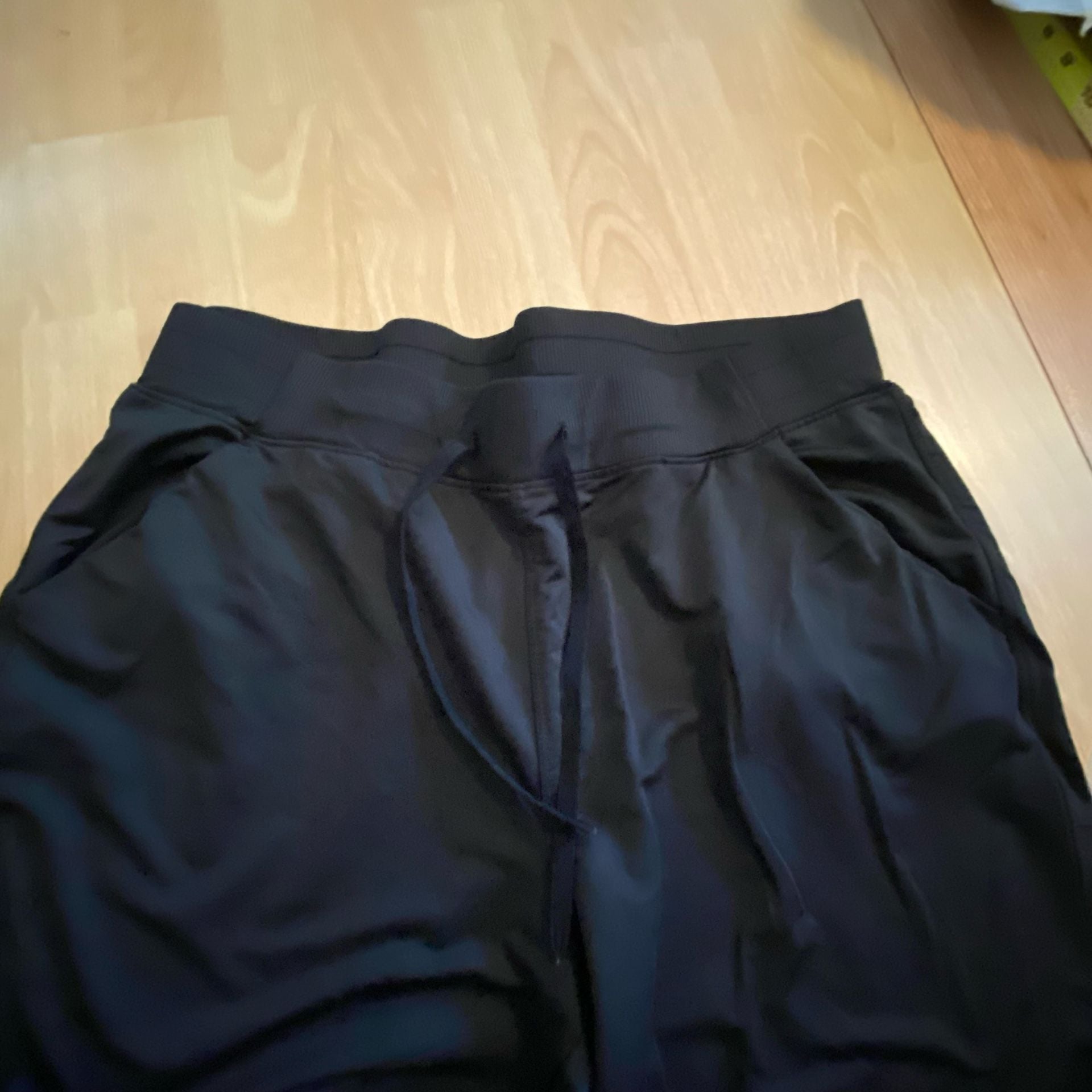 32 Degrees Cool Pants Size L Black Athleisure Drawstring 5