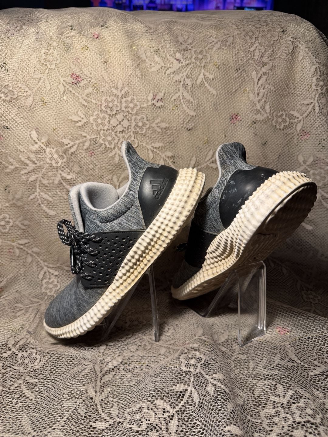 LUS 6 Adidas CrazyPower Trainer Size 6 Gray Shoes 3