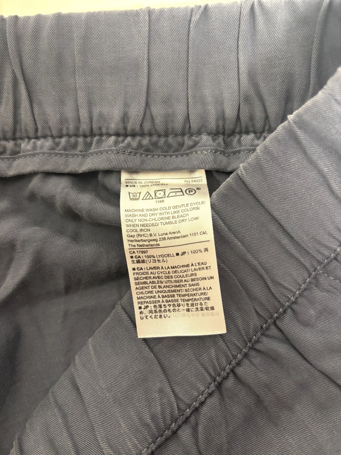 Banana Republic Women’s Medium Navy Blue Lyocell Cargo Jogger Pants 4