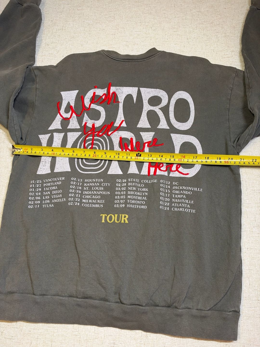 Astroworld Bear Sweatshirt 12